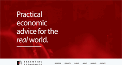 Desktop Screenshot of essentialeconomics.com